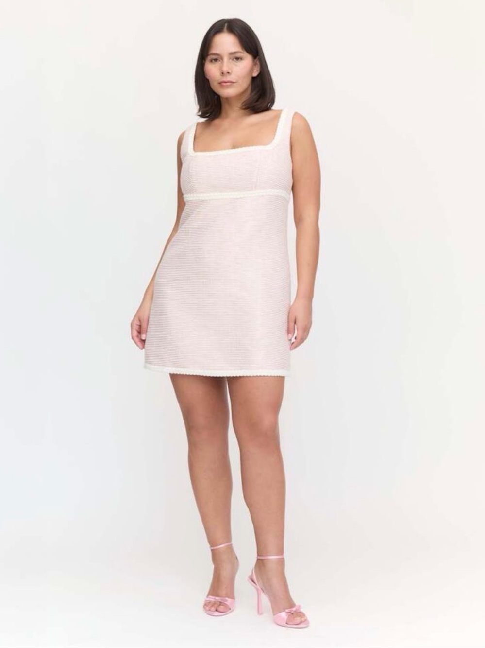 Hill House Home The Bennett Dress - Rose Tweed